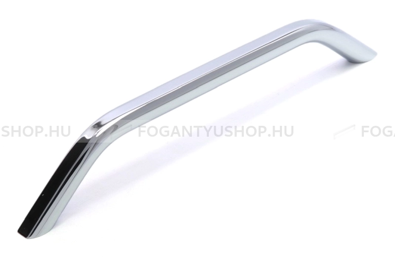 RUJZ DESIGN Bútor fogantyú - 634.10 - Fényes króm Cr - Alumínium - Több méretben gyártott fém bútorfogantyú