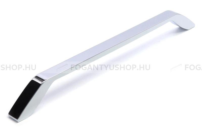 RUJZ DESIGN Bútor fogantyú - 638.27B - Fényes króm Cr - Alumínium - Több méretben gyártott fém bútorfogantyú
