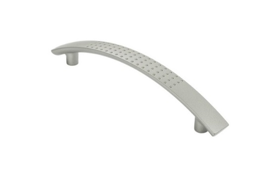 RUJZ DESIGN Fogantyú - 96 431.24r - furattáv 96 mm - Fényes króm Cr - Zamak fém ötvözet - Egy méretben gyártott fém bútorfogantyú