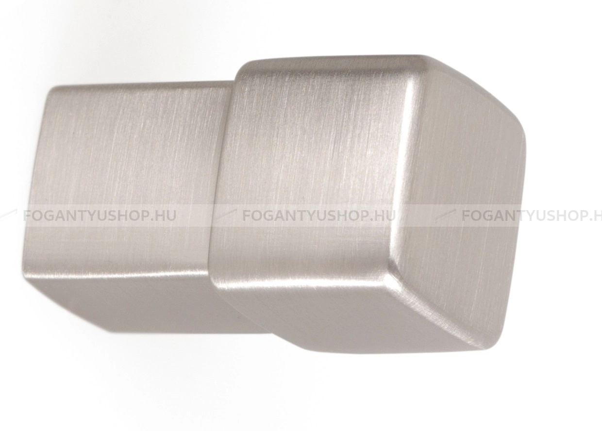 VIEFE Gomb fogantyú - BOXX - 1 furatos - Csiszolt nikkel Z23 - Alumínium - Fém gombfogantyú, bútorgomb (szögletes, kerek)
