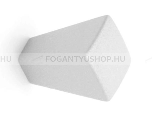 RUJZ DESIGN Gombfogantyú - 199.15L - 1 furatos - Festett fehér WhiteL - Zamak fém ötvözet - Színes fém gombfogantyú, bútorgomb