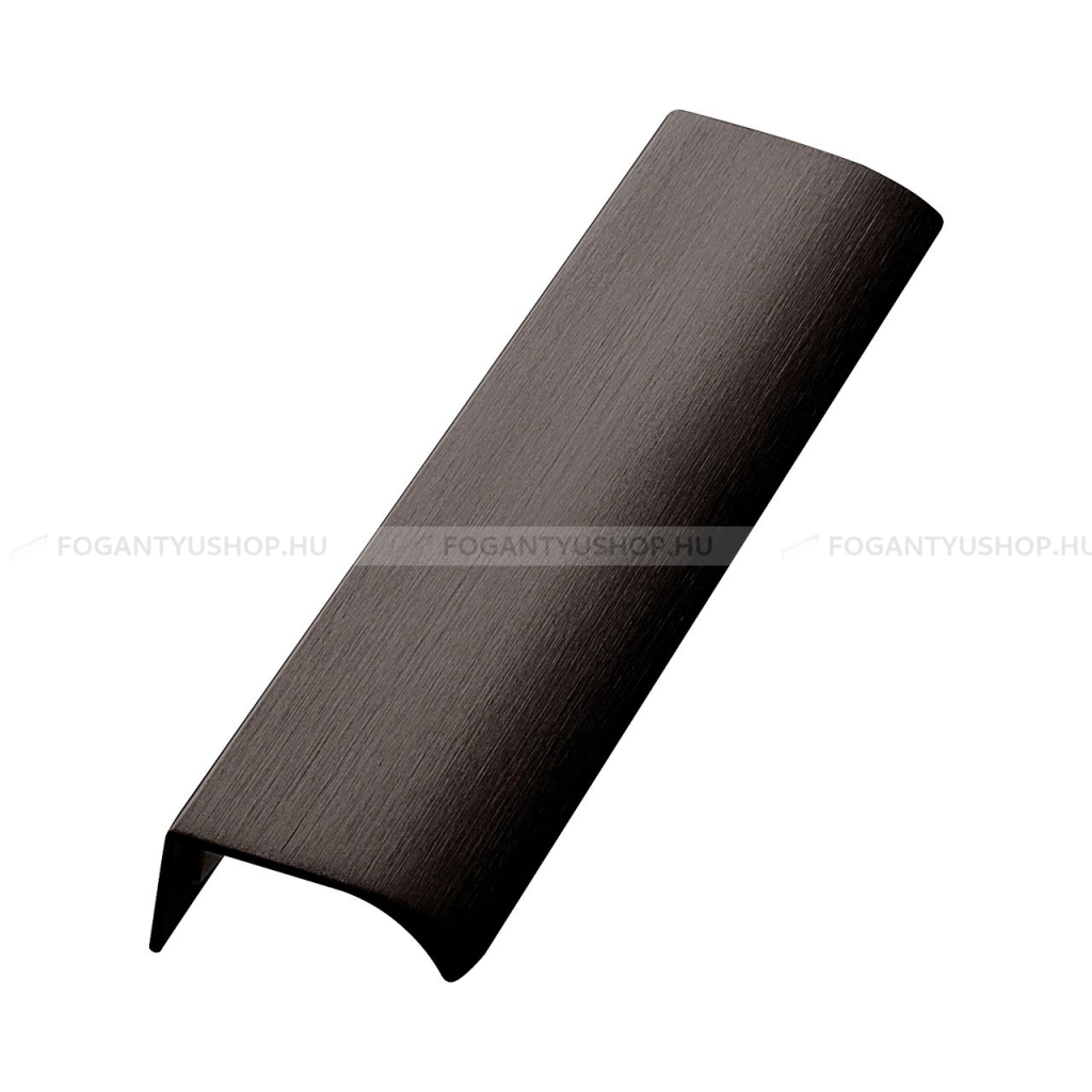 FURNIPART Bútor fogantyú - EDGE STRAIGHT - Antik bronz 94 - Alumínium - Bútorajtó élére ültethető színes fém fogantyú