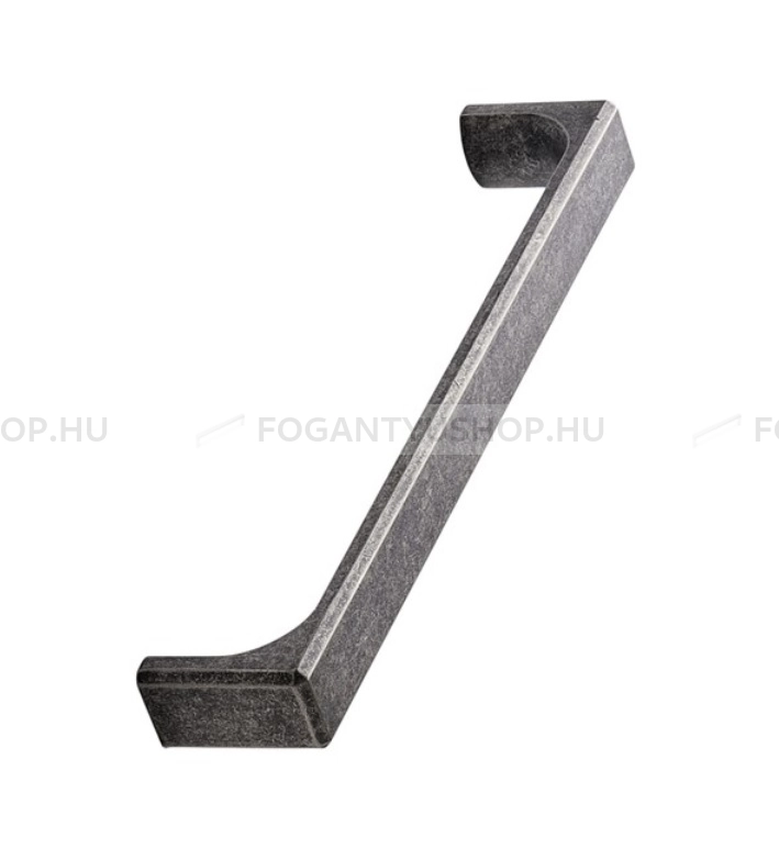 FURNIPART Bútor fogantyú - FOLD HANDLE 160 Vintage - furattáv 160 mm - Antik szürke 22 - Zamak fém ötvözet - Klasszikus, vintage, antik fém bútorfogantyú