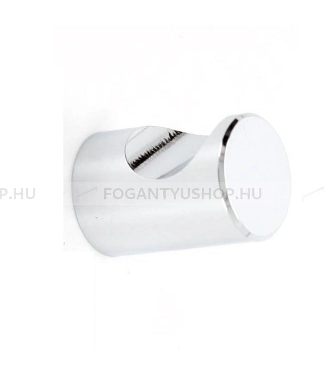 RUJZ DESIGN Fogantyú - on 2127 - 1 furatos - Fényes króm Cr - Zamak fém ötvözet - Egy méretben gyártott fém bútorfogantyú