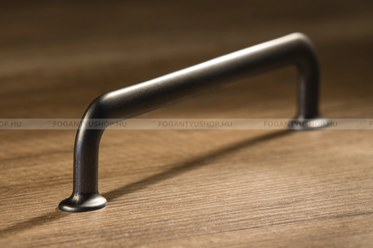 FURNIPART Bútorfogantyú - U TURN 160 - furattáv 160 mm - Antik barna 23 - Zamak fém ötvözet - Klasszikus, vintage, antik fém bútorfogantyú