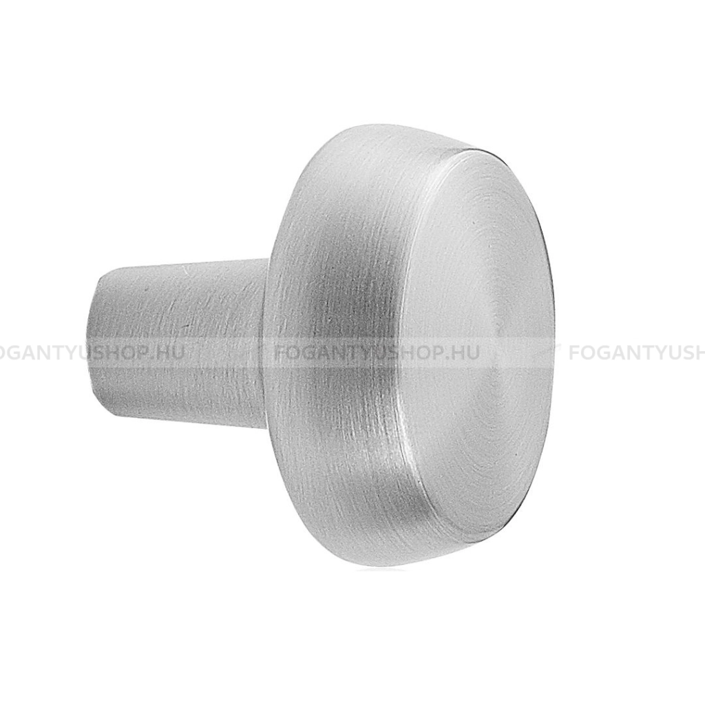FURNIPART Gomb fogantyú - AUTUMN - Szálcsiszolt 66 - Zamak fém ötvözet - Fém gombfogantyú, bútorgomb (szögletes, kerek)