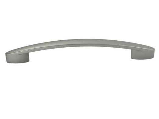 RUJZ DESIGN Fogantyú - 160 360.28 - furattáv 160 mm - Matt króm MCrL - Zamak fém ötvözet - Egy méretben gyártott fém bútorfogantyú