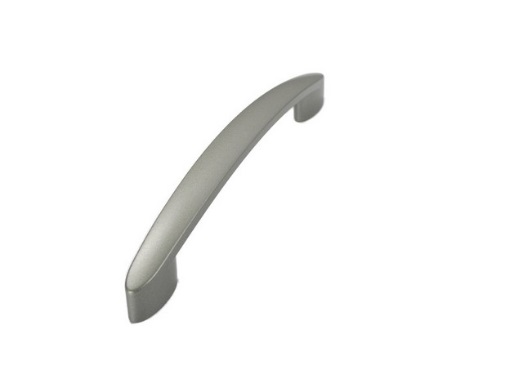 RUJZ DESIGN Bútor fogantyú - 160 360.28 - furattáv 160 mm - Ezüst inox (szálcsiszolt) SNiL - Zamak fém ötvözet - Egy méretben gyártott fém bútorfogantyú