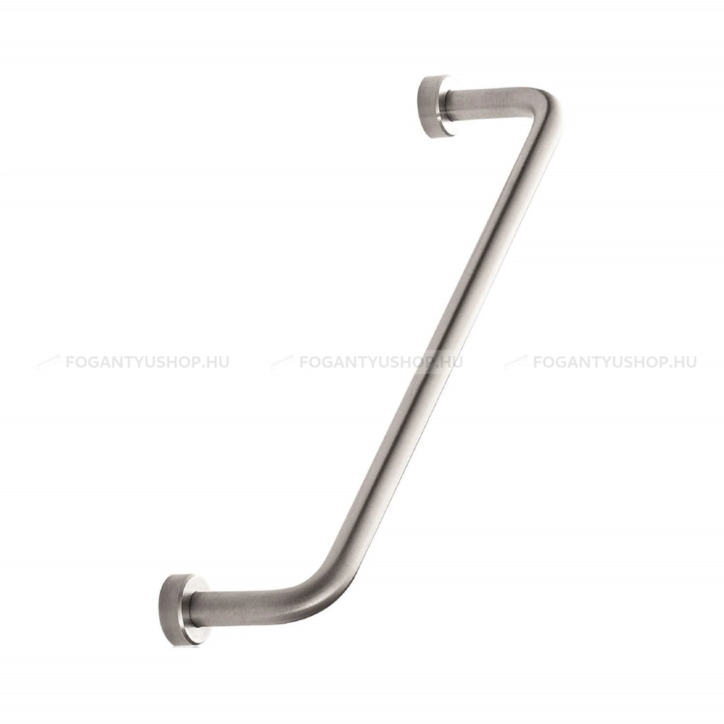 FURNIPART Bútor fogantyú - LOUNGE 160 - furattáv 160 mm - Selyemfényű acél 25 - Inox - Rozsdamentes acél - inox fém bútorfogantyú