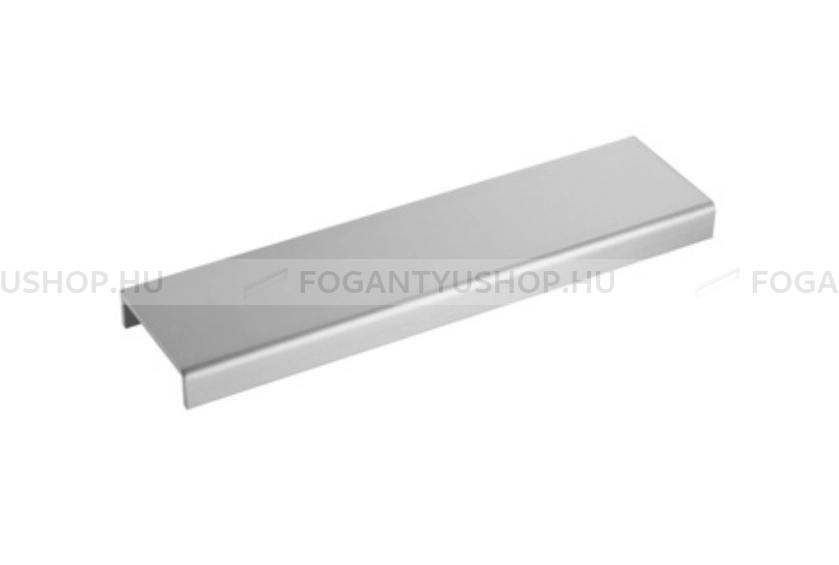 RUJZ DESIGN Fogantyú - 552.15 - 1 furatos - Szálcsiszolt nikkel NisatE - Alumínium - Darabolható fém bútorfogantyú (fogantyú profil)