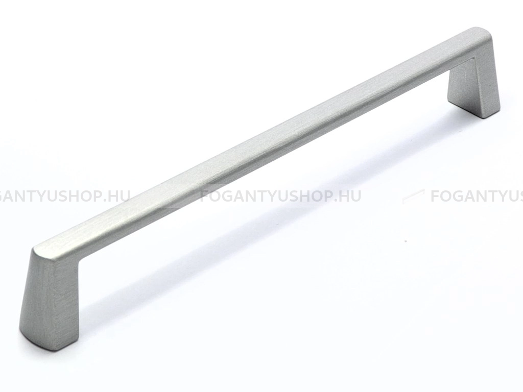 RUJZ DESIGN Bútor fogantyú - 587.25L - Ezüst inox (szálcsiszolt) SNiL - Zamak fém ötvözet - Több méretben gyártott fém bútorfogantyú