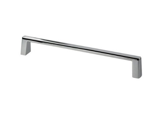 RUJZ DESIGN Bútor fogantyú - 587.25L - Festett aluminium hatás MCrEL - Zamak fém ötvözet - Több méretben gyártott fém bútorfogantyú