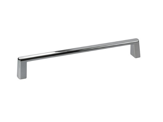 RUJZ DESIGN Bútor fogantyú - 587.25L - Festett aluminium hatás MCrEL - Zamak fém ötvözet - Több méretben gyártott fém bútorfogantyú