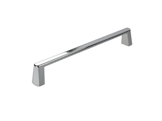 RUJZ DESIGN Bútor fogantyú - 587.25L - Festett aluminium hatás MCrEL - Zamak fém ötvözet - Több méretben gyártott fém bútorfogantyú