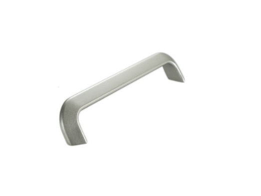 RUJZ DESIGN Fogantyú - 604.27 - Ezüst inox (szálcsiszolt) SNiL - Zamak fém ötvözet - Több méretben gyártott fém bútorfogantyú