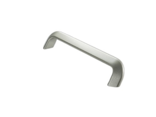 RUJZ DESIGN Fogantyú - 604.27 - Ezüst inox (szálcsiszolt) SNiL - Zamak fém ötvözet - Több méretben gyártott fém bútorfogantyú