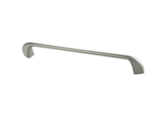 RUJZ DESIGN Fogantyú - 604.27 - Ezüst inox (szálcsiszolt) SNiL - Zamak fém ötvözet - Több méretben gyártott fém bútorfogantyú
