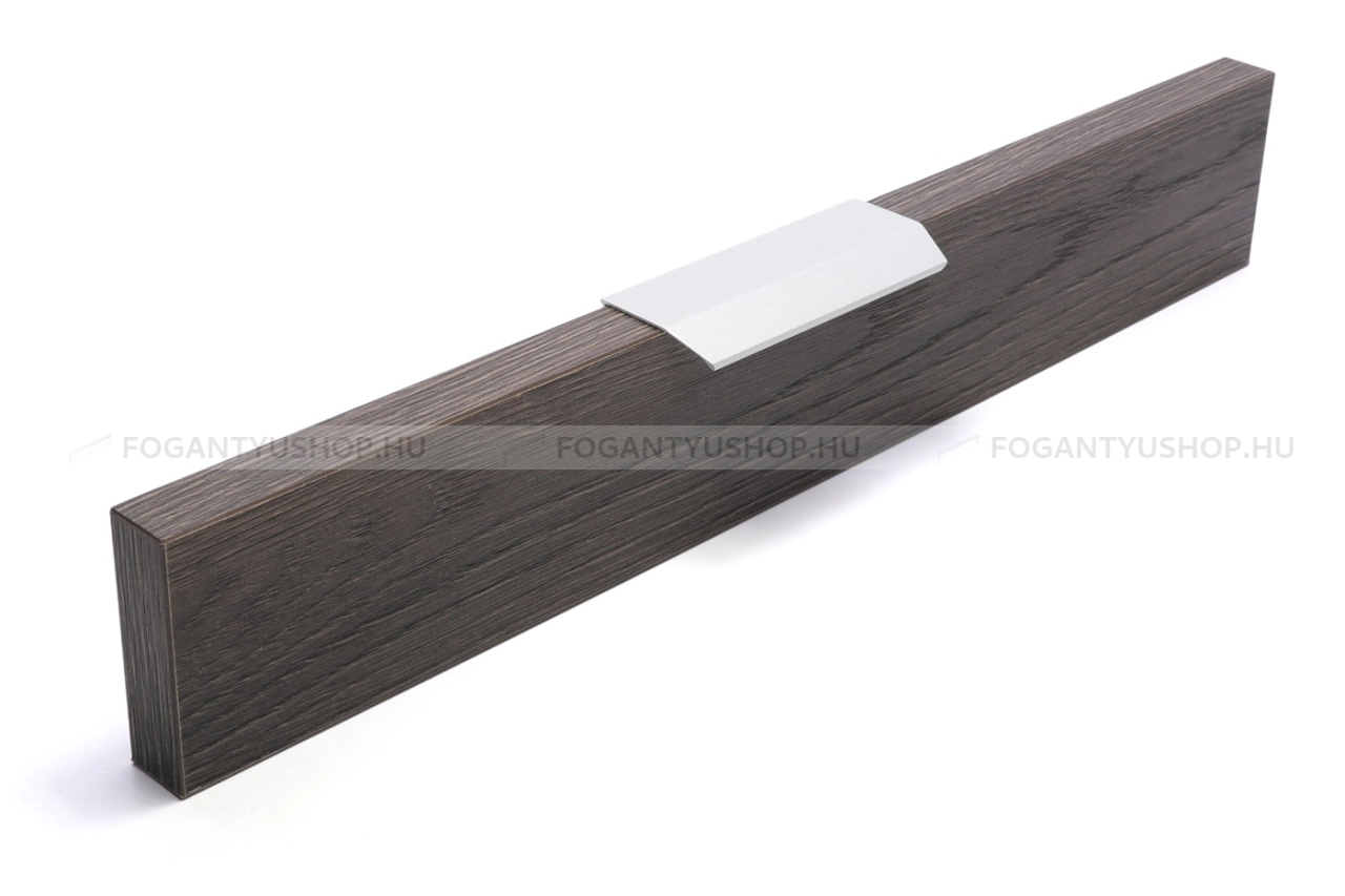 RUJZ DESIGN Fogantyú - 643.33 - Alumínium MCrE - Alumínium - Bútorajtó élére ültethető fém fogantyú