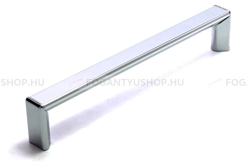 RUJZ DESIGN Bútor fogantyú - 644.16 - Fényes króm Cr, Magasfényű ezüst SilverPHG - Alumínium - Több méretben gyártott fém bútorfogantyú