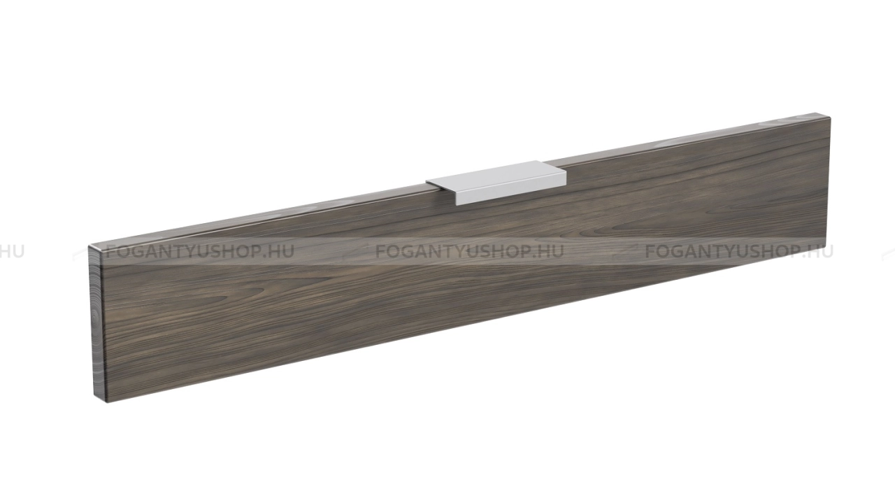 RUJZ DESIGN Bútor fogantyú - 658.35 - Magasfényű ezüst SilverPHG - Alumínium - Bútorajtó élére ültethető fém fogantyú