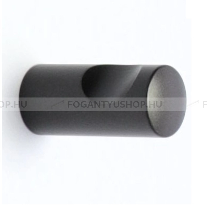 RUJZ DESIGN Gomb fogantyú - 805.13L TitL Festett TitL - 1 furatos - Festett titán szürke TitL - Alumínium - Színes fém gombfogantyú, bútorgomb