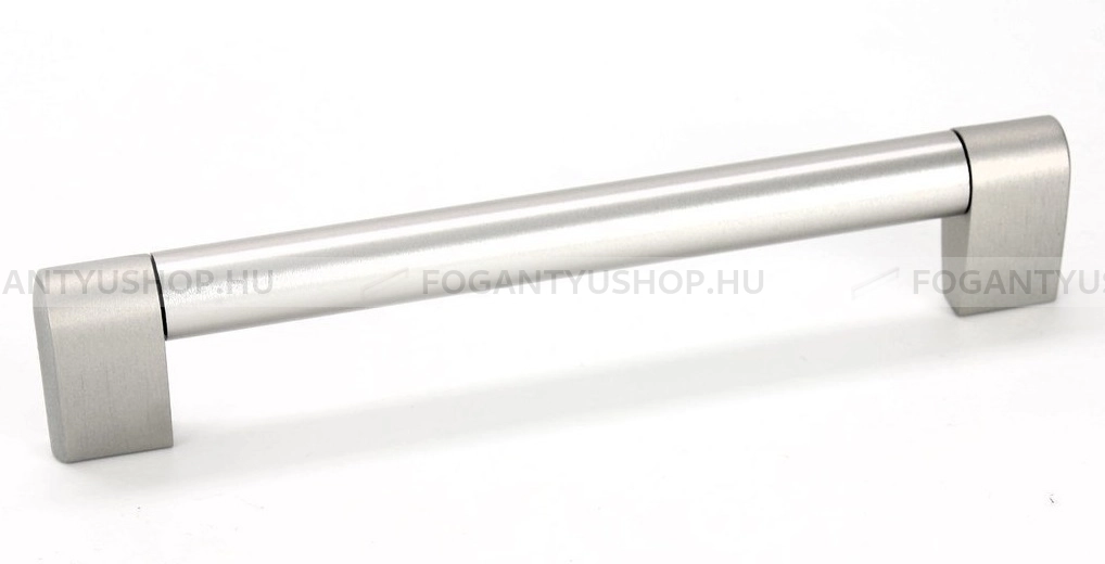 RUJZ DESIGN Bútorfogantyú - 572.35 - Szálcsiszolt nikkel NisatE, Ezüst inox (szálcsiszolt) SNiL - Alumínium - Több méretben gyártott fém bútorfogantyú