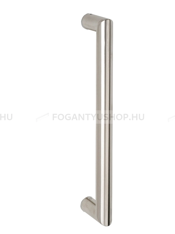 MAESTRO ART.802 Tolópajzs hengeres (1db) 200 - Szálcsiszolt inox  - Inox - Ajtóhúzó, tolópajzs fa-fém ajtóhoz, kapuhoz