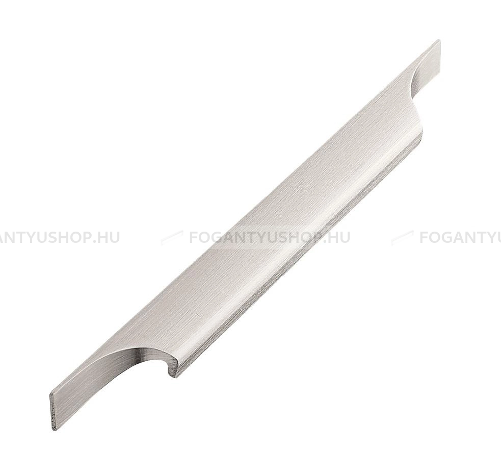FURNIPART Bútor fogantyú - PRIMO SLIM - Ezüst inox (szálcsiszolt) SNiL - Alumínium - Több méretben gyártott fém bútorfogantyú