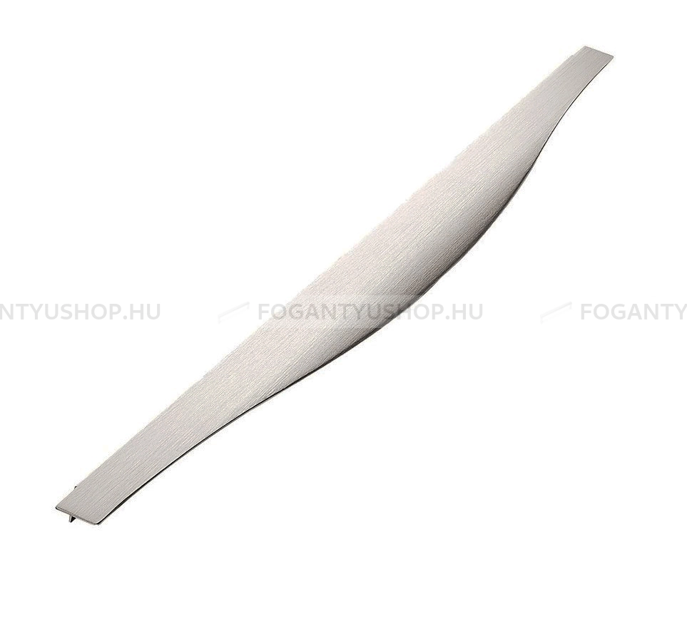 FURNIPART Bútorfogantyú - TORRANCE - Ezüst inox (szálcsiszolt) SNiL - Alumínium - Bútorajtó élére ültethető fém fogantyú