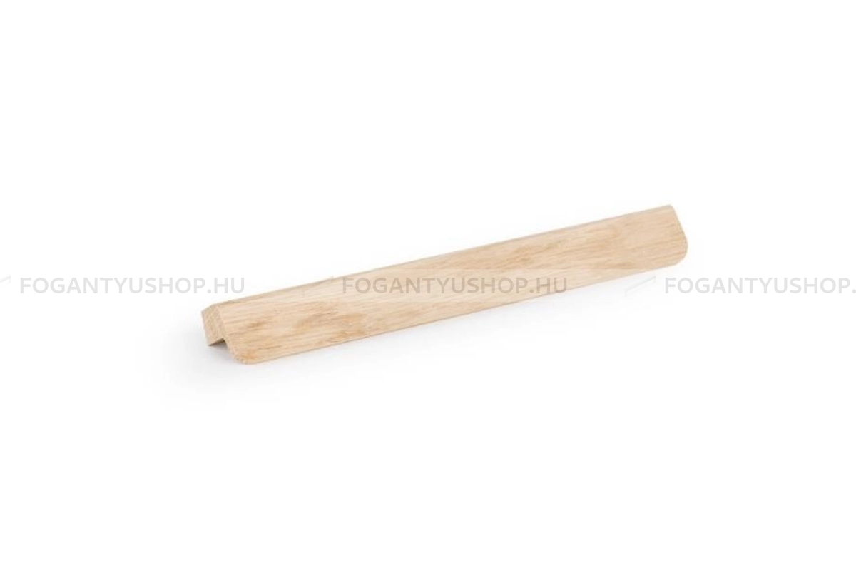 VIEFE Fogantyú - FLAPP WOOD - Csiszolt nyers tölgy W00 - Fa - Fa bútorfogantyú