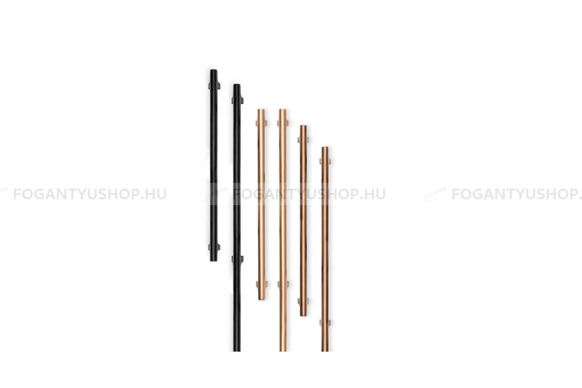 VIEFE Bútorfogantyú - HINOKI BIG - Csiszolt bronz L619 - Alumínium - Több méretben gyártott színes fém bútorfogantyú 