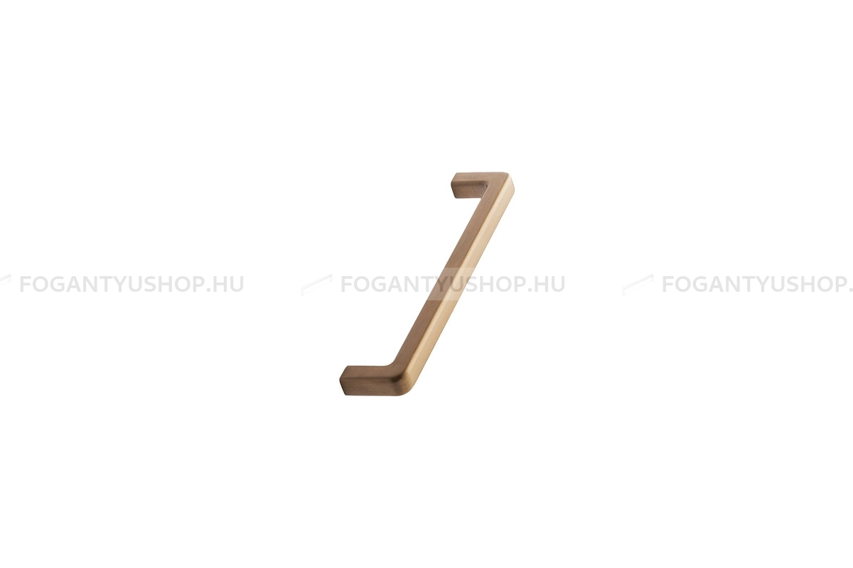 FURNIPART Fogantyú - MANGO 32 - furattáv 160 mm - Csiszolt sárgaréz 32 - Zamak fém ötvözet - Egy méretben gyártott színes fém bútorfogantyú