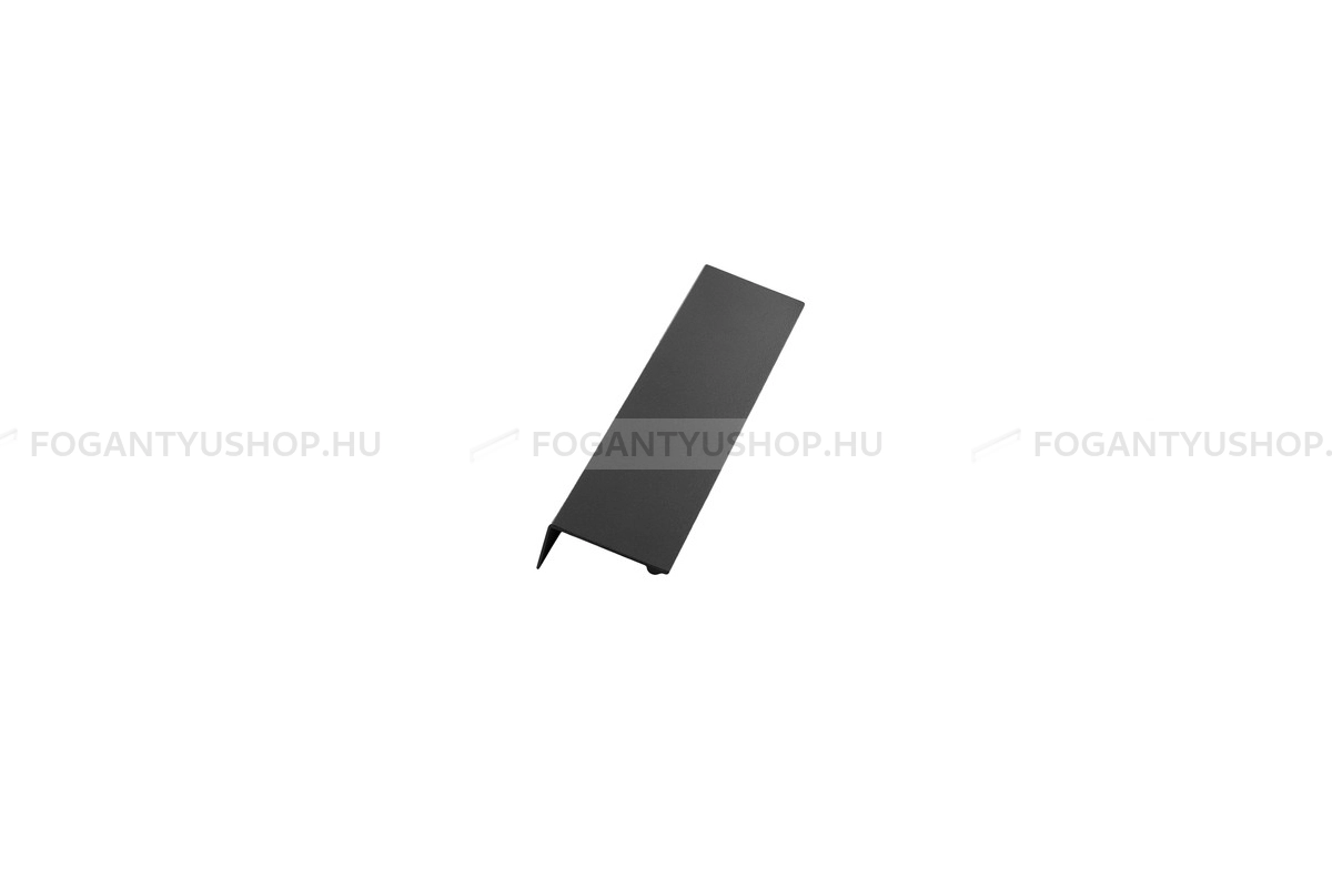 FURNIPART Bútor fogantyú - SHEET - Textúrált antracit S8000 - Zamak fém ötvözet - Több méretben gyártott színes fém bútorfogantyú