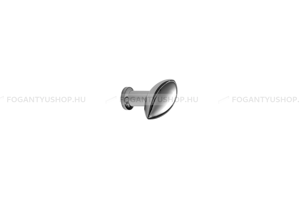 FURNIPART Gomb fogantyú - ZEPPELIN - furattáv 160 mm - Fényes króm 08/OR - Zamak fém ötvözet - Fém gombfogantyú, bútorgomb (szögletes, kerek)
