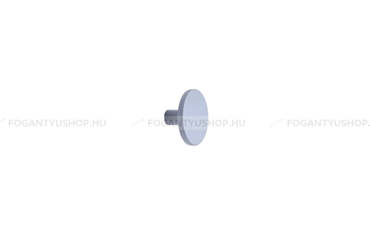 FURNIPART Gombfogantyú - PLATO műanyag - 1 furatos - Textúrált szürke S5000 - Műanyag - Műanyag gombfogantyú, bútorgomb (szögletes, kerek)