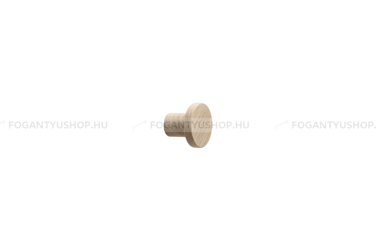 FURNIPART Fogantyú - CIRCUM natur/kezeletlen Natúr/kezeletlen 051 - 1 furatos - Natúr/kezeletlen tölgy 051 - Fa - Fa bútorfogantyú