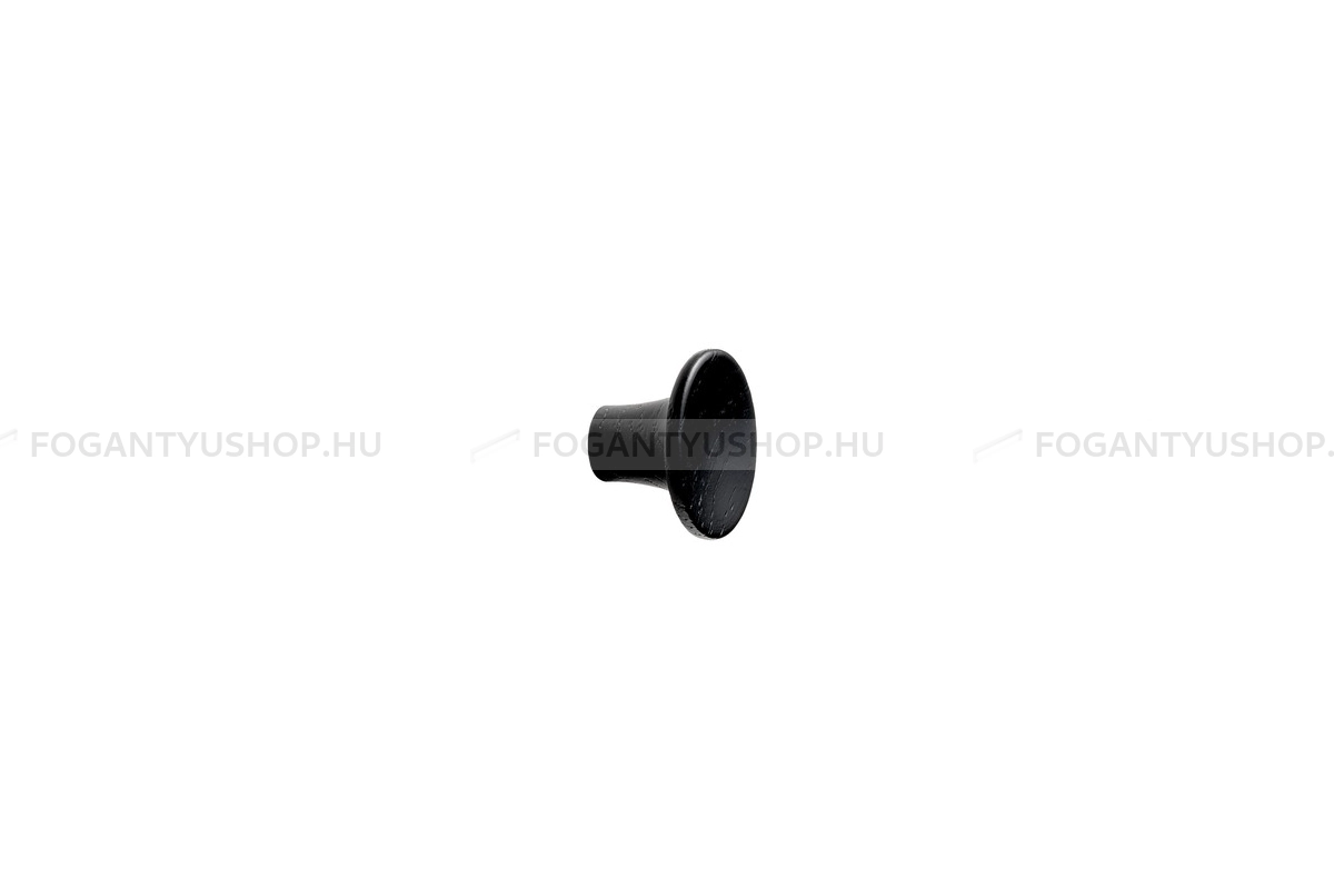 FURNIPART Fogantyú - TUBA - 1 furatos - Fekete kőris 994 - Fa - Fa bútorfogantyú
