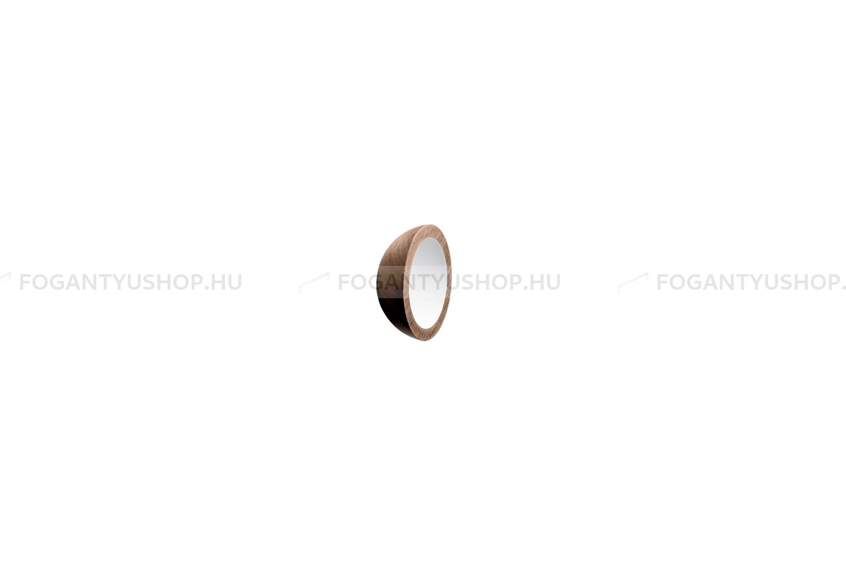 FURNIPART Bútorfogantyú - WOK - 1 furatos - Lakkozott dió - krém 292/732 - Fa - Fa bútorfogantyú
