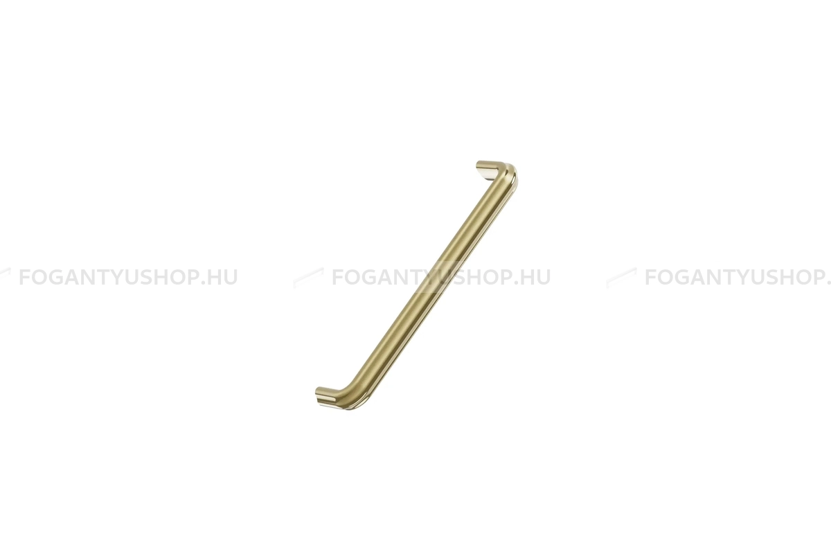 FURNIPART Fogantyú - GRACE 160 - furattáv 160 mm - Fényes sárgaréz 29 - Réz - Egy méretben gyártott színes fém bútorfogantyú