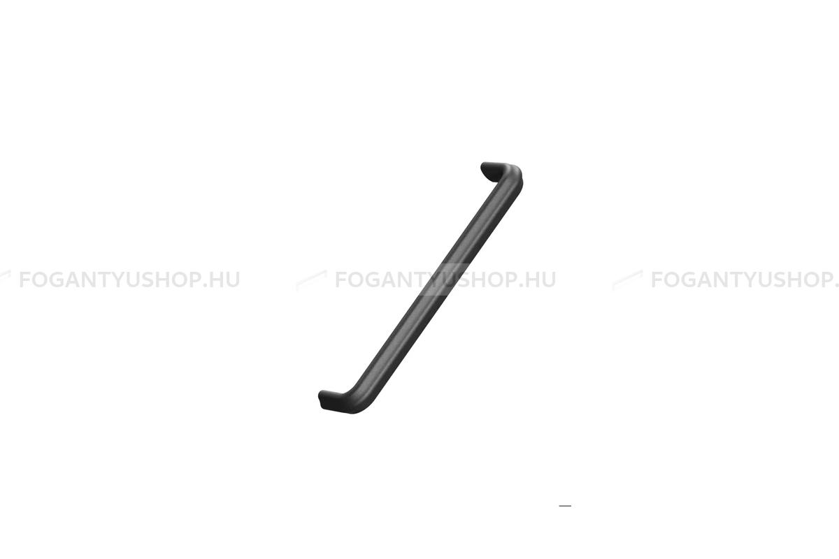 FURNIPART Fogantyú - GRACE 160 - furattáv 160 mm - Fekete 9005 - Öntöttvas - Egy méretben gyártott színes fém bútorfogantyú