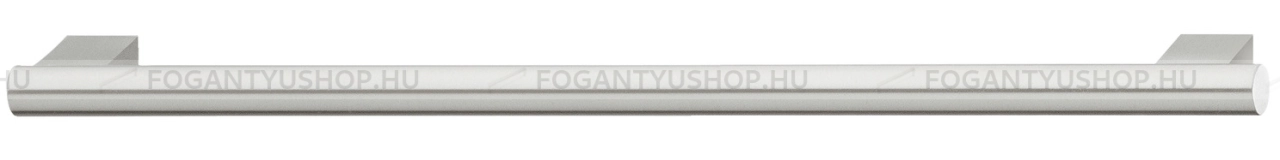 HAFELE Bútorfogantyú - 100.43 - Ezüst inox (szálcsiszolt) SNiL - Inox - Rozsdamentes acél - inox fém bútorfogantyú