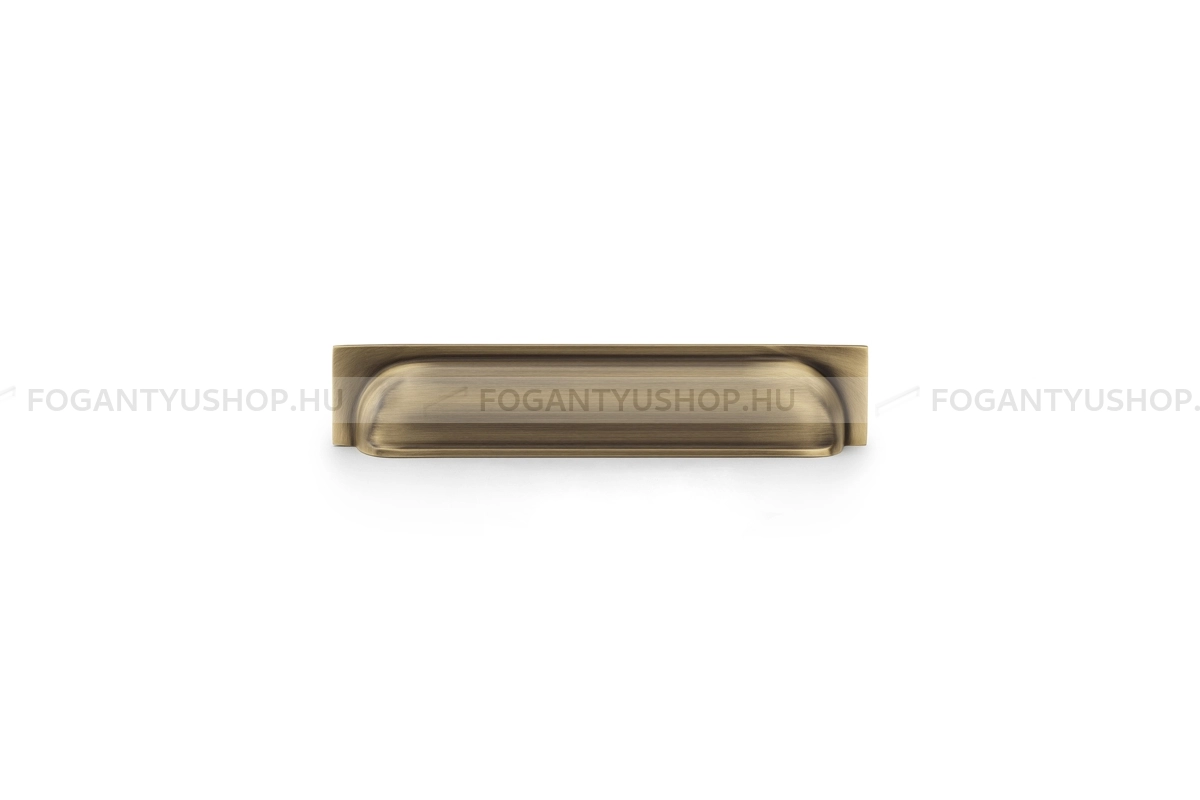 ALEXANDER & WILKS Fogantyú - Quantock 203 - furattáv 203 mm - antik réz - Réz - Prémium kagyló fogantyúk