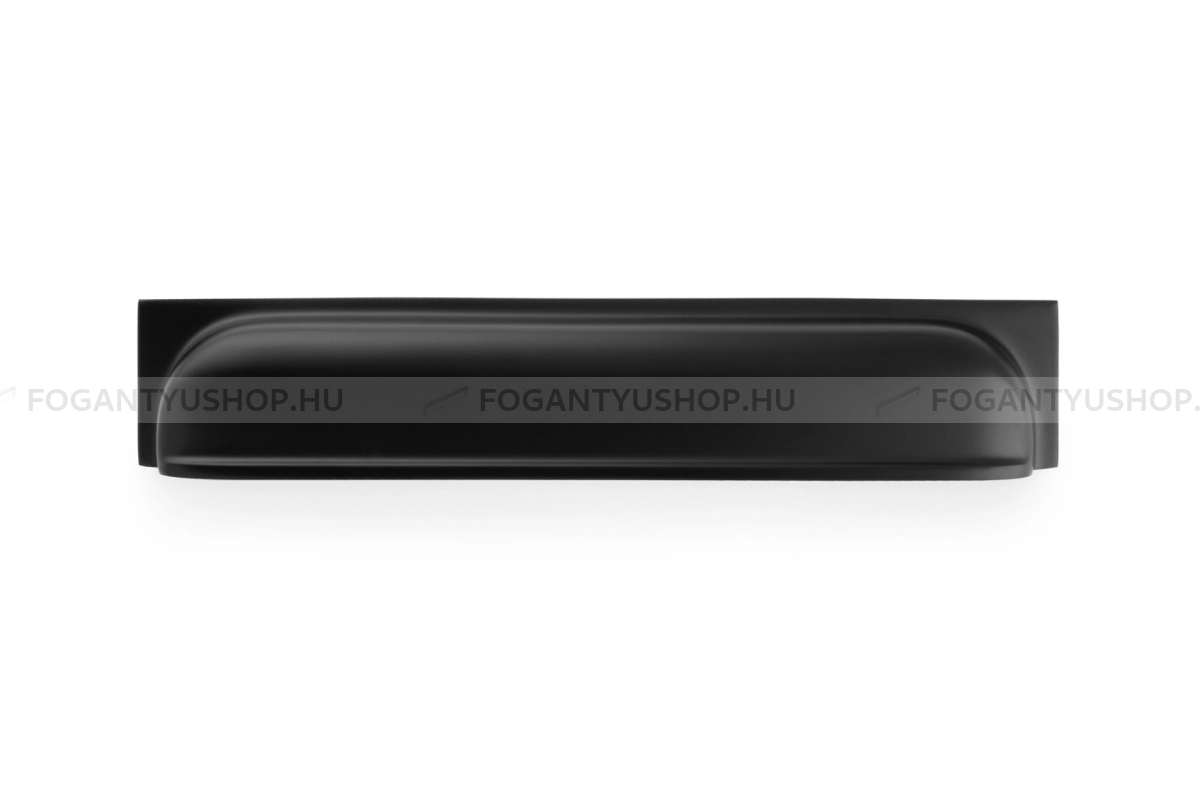 ALEXANDER & WILKS Bútorfogantyú - Quantock 203 - furattáv 203 mm - fekete - Réz - Prémium kagyló fogantyúk