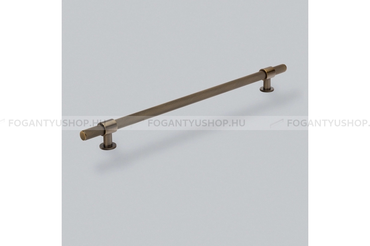 HENDEL & HENDEL Bútor fogantyú - Belgravia 320 - furattáv 320 mm - antik réz - Réz - Prémium két furatos bútorfogantyúk