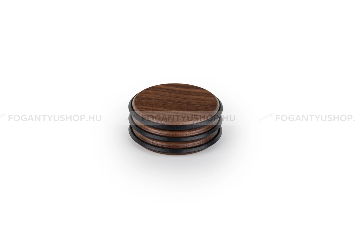 VIEFE Ajtóütköző PULSE 66mm, dió - Dió W17 - Fa - Ajtóütköző, ajtókitámasztó (padlóra tehető, padlóra, falra, ajtóra szerelhető)