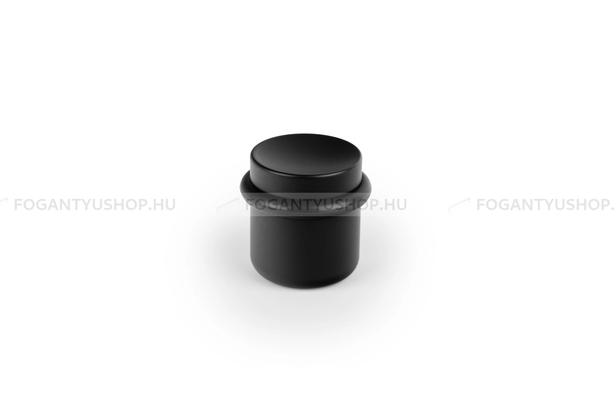 VIEFE Ajtóütköző LUV 36mm, fém, matt fekete - Matt fekete ZM2 - Zamak fém ötvözet - Ajtóütköző, ajtókitámasztó (padlóra tehető, padlóra, falra, ajtóra szerelhető)