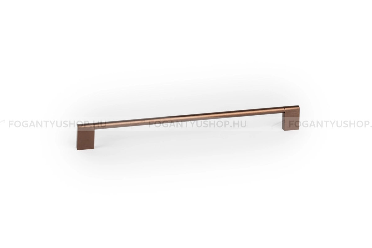 VIEFE Bútorfogantyú - NEXX - furattáv 256 mm - Csiszolt bronz L619 - Alumínium - Egy méretben gyártott színes fém bútorfogantyú