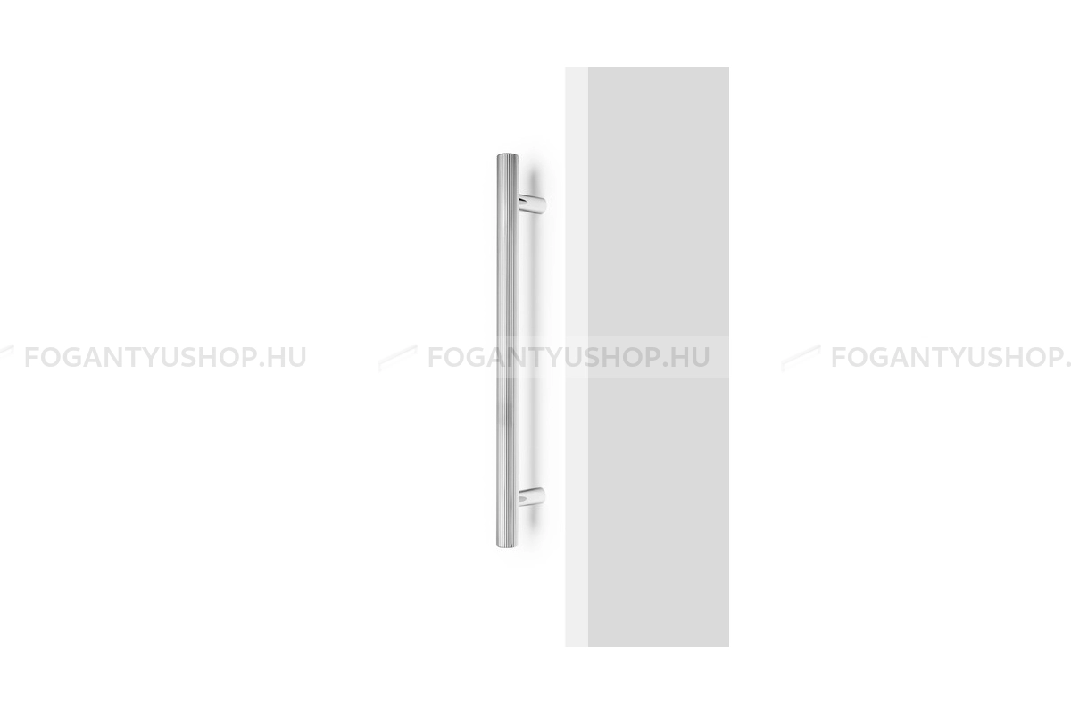 VIEFE Bútor fogantyú - BOTO BIG - furattáv 320 mm - Polírozott nikkel L05 - Alumínium - Egy méretben gyártott fém bútorfogantyú