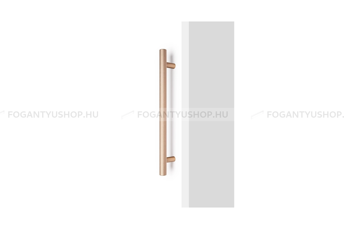 VIEFE Fogantyú - BOTO BIG - furattáv 320 mm - Csiszolt pezsgő L618 - Alumínium - Egy méretben gyártott színes fém bútorfogantyú