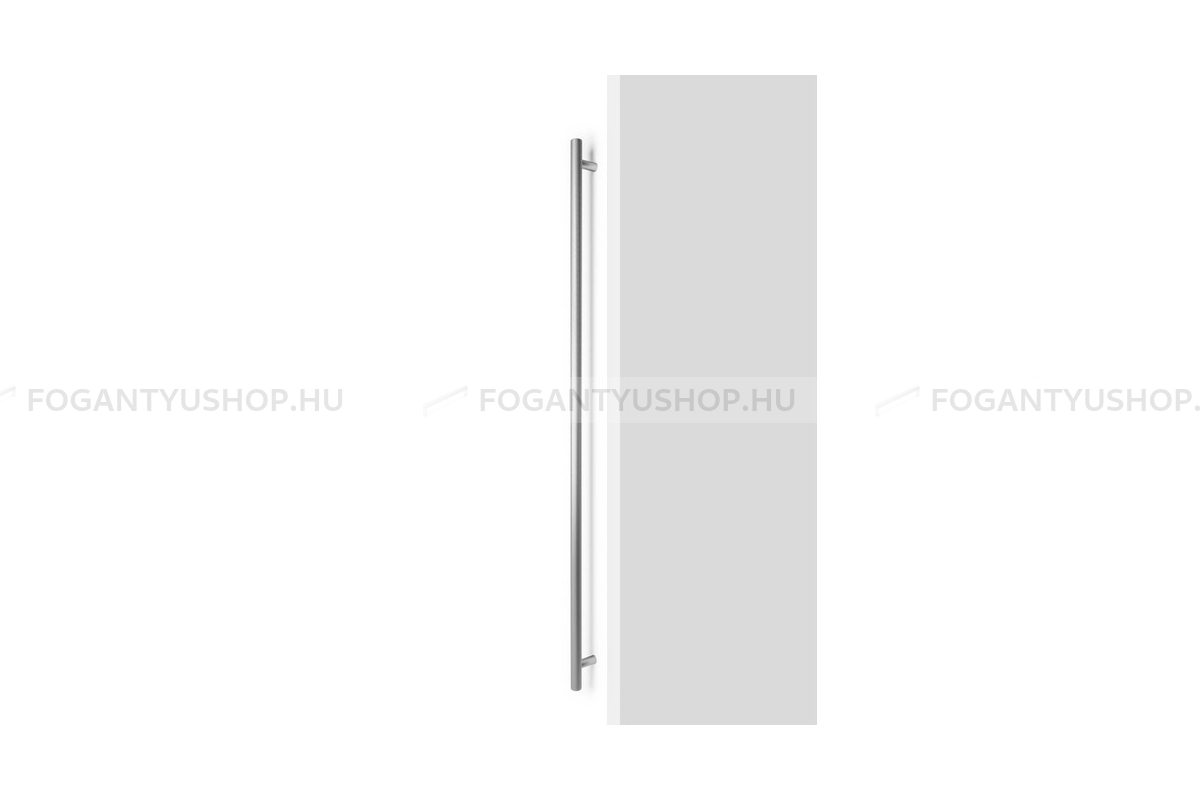 VIEFE Fogantyú - BOTO BIG - furattáv 1024 mm - Szálcsiszolt L24 - Alumínium - Egy méretben gyártott fém bútorfogantyú